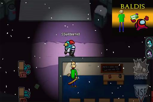 Among Us Baldi Mod screenshot 1