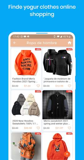 Hoodies for Men - mens Online Shopping App For Men screenshot 2
