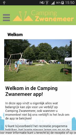 Camping Zwanemeer screenshot 2