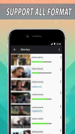 All Video Player-Music Player 4 تصوير الشاشة
