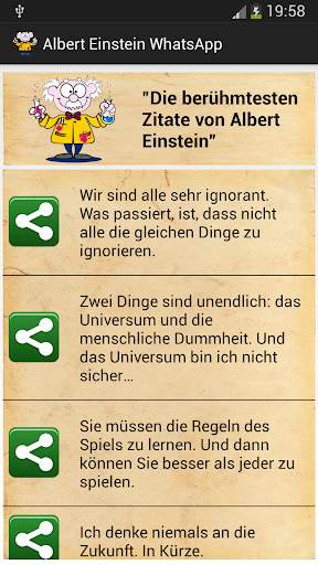 Albert Einstein WhatsApp screenshot 4