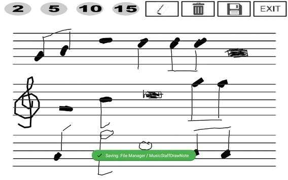 Music Staff Draw Note screenshot 6