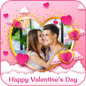 Valentine Day Photo Frame 2019 icon