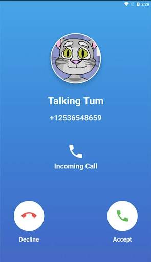 Tom Cat Talking with You in Vedio Call (prank) screenshot 2
