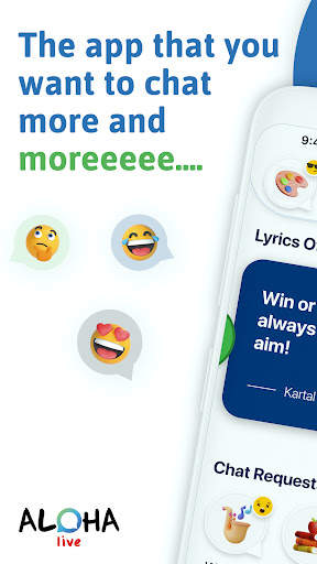 Anonymer Chat - Aloha Live App screenshot 1
