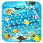 Beautiful Deep Sea Keyboard Theme 10001001
