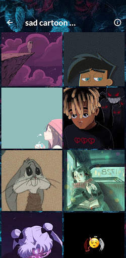 sad cartoon wallpaper screenshot 6