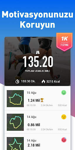 Koşu Uygulaması: Koşu İzleyici screenshot 5