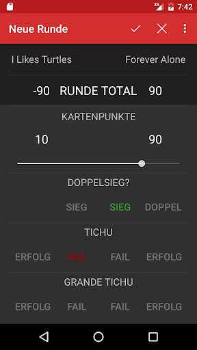 Tichu Tracker screenshot 3