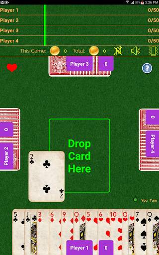 Hearts (Offline Multiplayer Card Game) screenshot 14