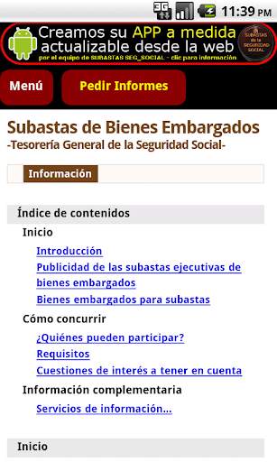 Subastas de la Seguridad Social screenshot 3