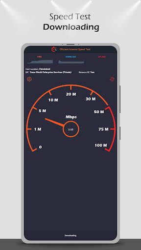 Efficient Internet Speed Test screenshot 2