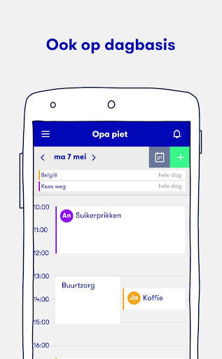 Fello – gratis familie agenda voor mantelzorgers screenshot 3
