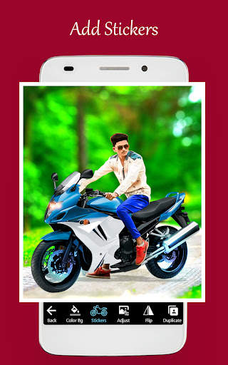Bike photo editor and frames screenshot 5