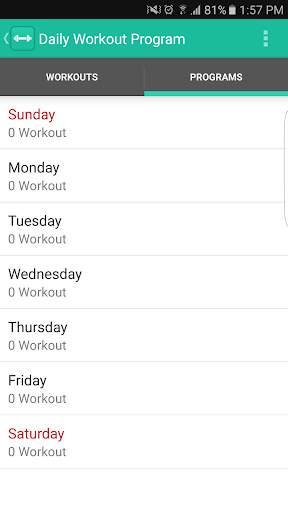 Daily Workout Program screenshot 3
