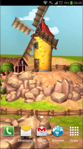 Cartoon Farm 3D Live Wallpaper screenshot 3