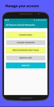 Secure All social networks All in one screenshot 5