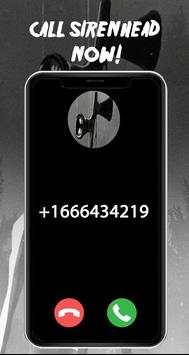 Video call Siren Head chat scary call screenshot 3