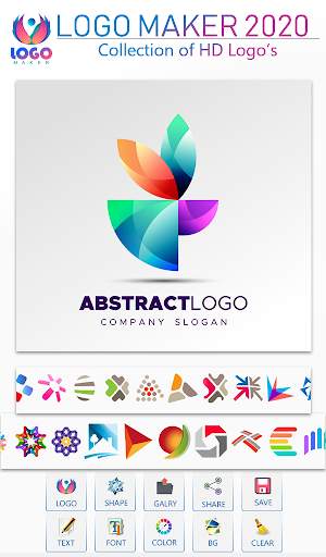 Logo Maker For Abstract Logo Design 2021 screenshot 1