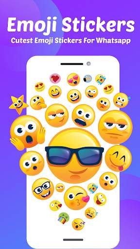 Emoji Stickers for WhatsApp - WAStickerApps screenshot 1