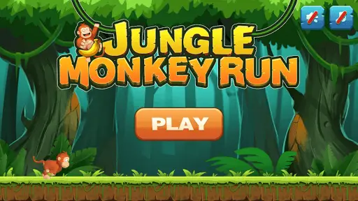 Jungle Monkey Run screenshot 1