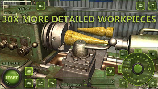 Machine Usinage 3D : Jeu de fraisage/tournage screenshot 2