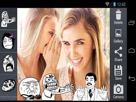 Meme On Photo Camera screenshot 5