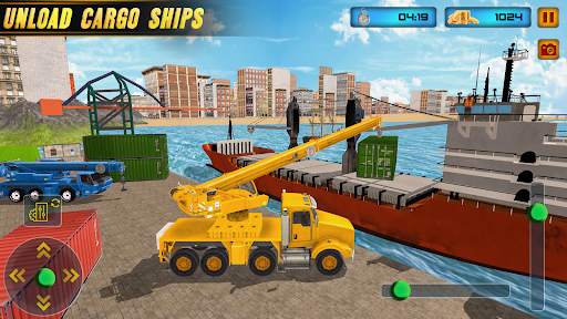 Crane Driving Simulator Game screenshot 5