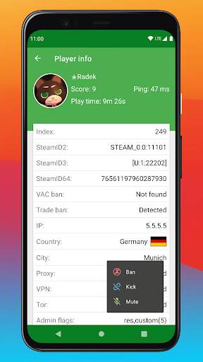 Game Server Control Panel screenshot 3