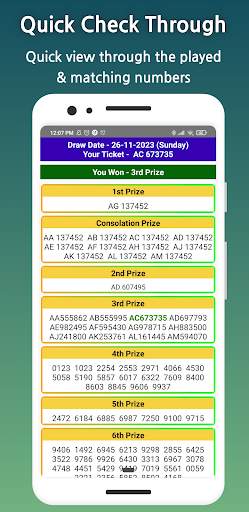Kerala Lottery Result Daily screenshot 4
