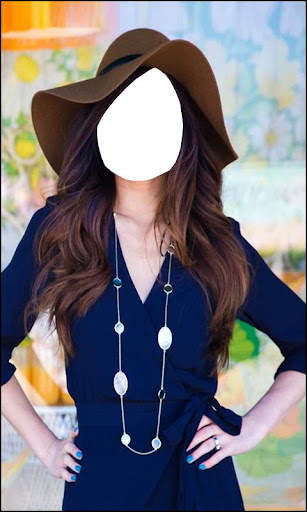 Women With Hats Photo Maker screenshot 5