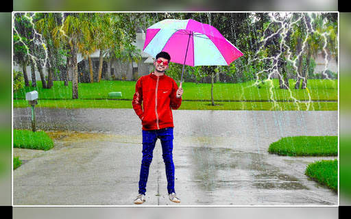 Rain Photo Editor screenshot 1