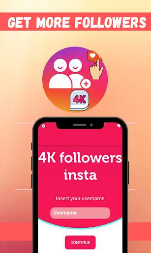 4k Followers - followers& Likes for Instagram screenshot 1