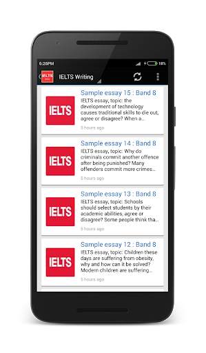 IELTS Writing скриншот 2