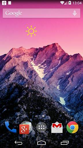 Simple Flashlight Widget screenshot 1