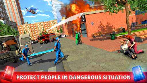 City Ambulance Rescue Rush Game screenshot 3