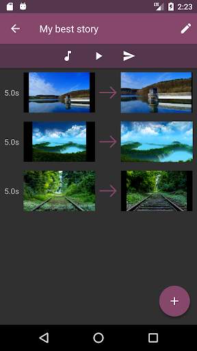 Slideo - slideshow maker скриншот 2