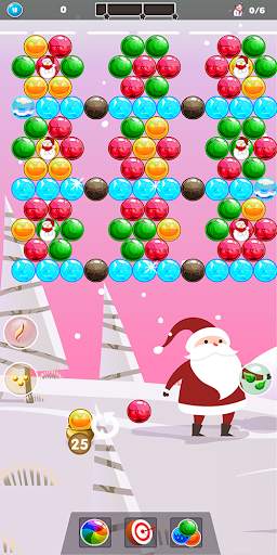 Santa Christmas Bubble Shooter - X Mas Legend screenshot 4