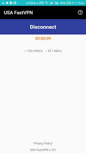 USA FastVPN - Free Secured Unlimited Fast US VPN screenshot 3