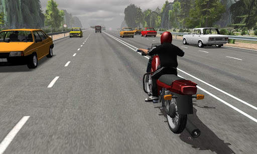 Russian Moto Traffic Rider 3D screenshot 1