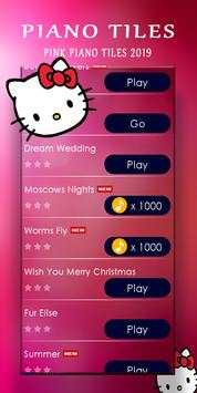 Pink 🎀 Piano Tiles 𝙃𝙚𝙡𝙡𝙤 𝙠𝙞𝙩𝙩𝙮 💞 screenshot 3