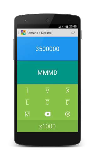 Roman numerals скриншот 3