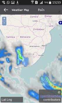 Weather South Africa screenshot 2