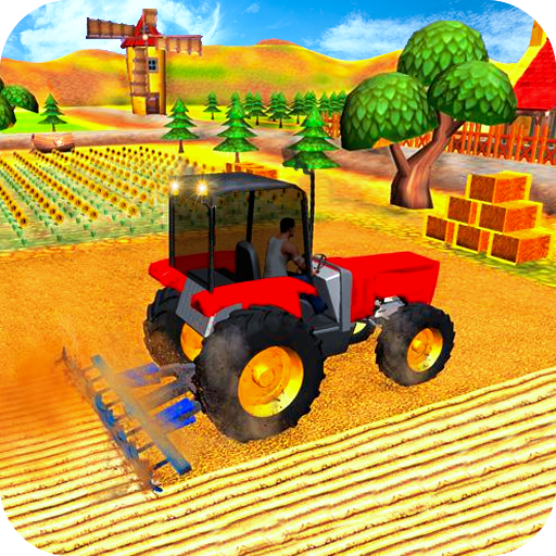 ikon game traktor pertanian offline