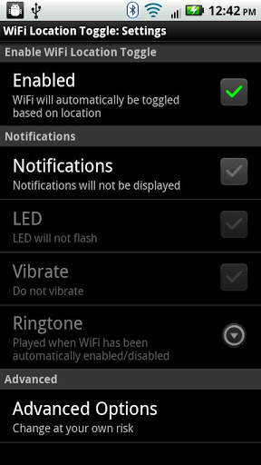 WiFi Location Toggle screenshot 3