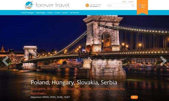 Forever Travel - Travel Agency screenshot 2