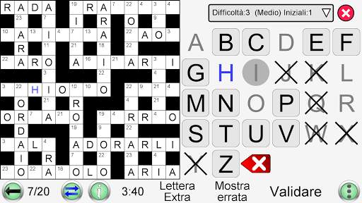 Cruciverba Codice screenshot 7
