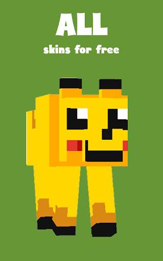 Pokemon Pikachu Skin for MCPE screenshot 3