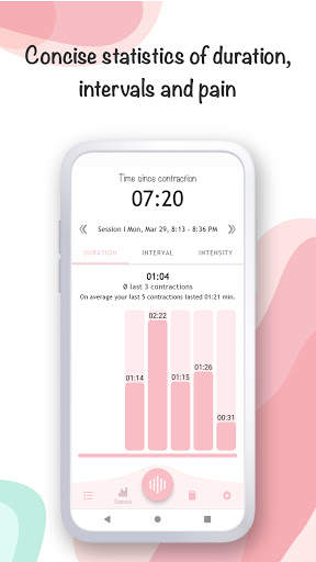 Emily - Your Contraction Tracker screenshot 2