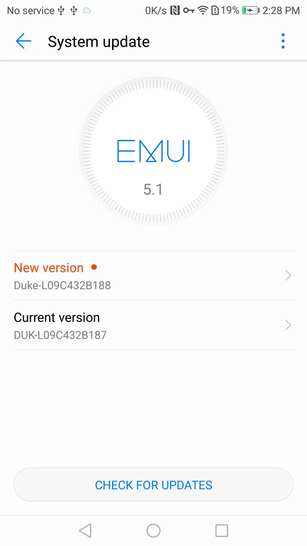 System Update screenshot 2